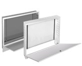 Шкаф коллекторный Wester (450х118х652-715) ШРН-1 (наружный)