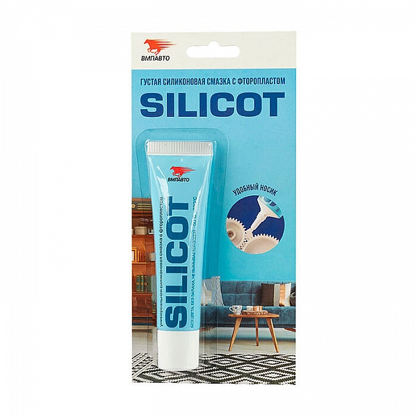 Смазка силиконовая SILICOT, 30 г туба в блистере